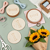 Handmade Hoop Wooden Disc DIY-WH0671-498A-4