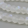 Electroplate Glass Beads Strands X-EGLA-S141-4mm-01E-3