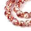 Handmade Gold Sand Lampwork Beads LAMP-T024-11F-5
