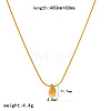 304 Stainless Steel Pendant Necklaces WG62204-01-1