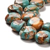 Synthetic Regalite/Imperial Jasper/Sea Sediment Jasper Beads Strands G-F765-M02-01-4