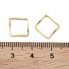 Brass Beads Frames KK-M288-01G-C-3