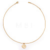 Summer Stainless Steel Religion Saint Benedict Medal Pendant Ball Chain Necklaces for Women OL9548-3-1