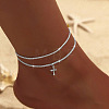 Alloy Chain Anklets for Women WGC4CD6-13-1