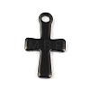 304 Stainless Steel Tiny Cross Charms X-STAS-H310-02-2