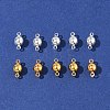 12 Sets 2 Colors Brass Magnetic Clasps KK-FS0001-55A-7