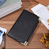 PU Leather Server Book with Pocket AJEW-WH20020-629A-4