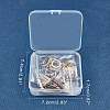 Brass Toggle Clasps KK-FH0001-43-7