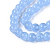 Acrylic Imitation Cat Eye Beads Strands OACR-Q197-01A-05-3
