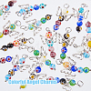 50Pcs Handmade Millefiori Glass Pendants FIND-DC0002-64-3