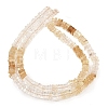 Heated Natural Citrine Beads Strands G-Z152-F01-01-4