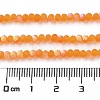 Transparent Glass Beads Strands EGLA-A044-T3mm-MB05-5