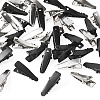 40Pcs 2 Colors Iron Alligator Hair Clip Findings PHAR-TADJ0001-12-2