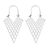 Bohemian Style 304 Stainless Steel Triangle Hoop Earrings FS-WG1E45B-06-1