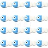 16Pcs Handmade Porcelain Ceramic Beads PORC-FS0001-68B-1