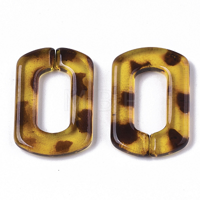 Transparent Acrylic Linking Rings OACR-N009-001A-C01-1