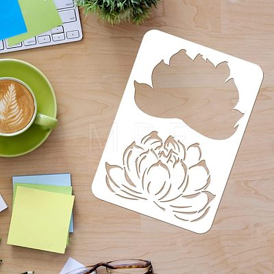 Large Plastic Reusable Drawing Painting Stencils Templates DIY-WH0202-177-1