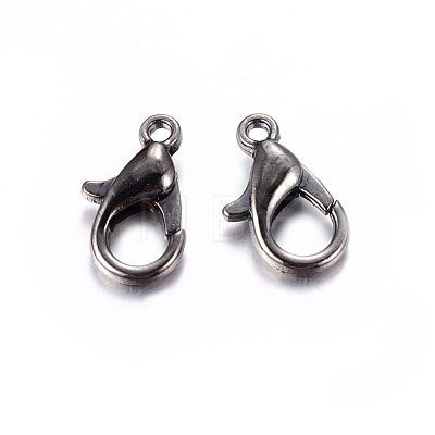 Zinc Alloy Lobster Claw Clasps E103-B-NF-1
