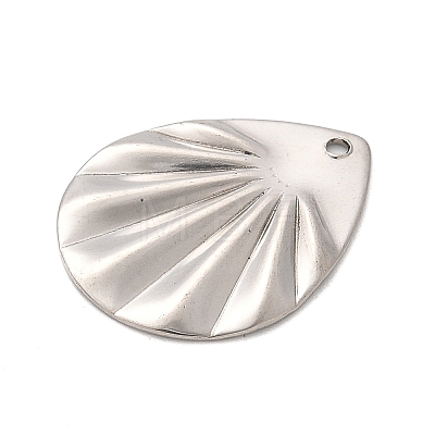 304 Stainless Steel Pendants STAS-F349-05P-02-1