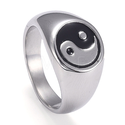 304 Stainless Steel Finger Rings LS-STAS-H101-01P-10-1