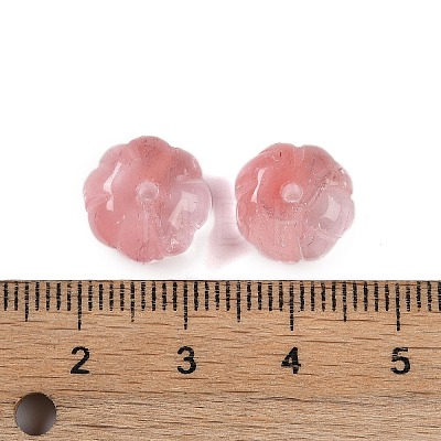 Cherry Quartz Glass Beads G-G124-02D-1