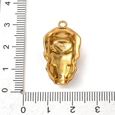 304 Stainless Steel Enamel Pendants STAS-F357-01B-1