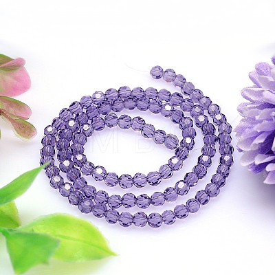 Imitation Austrian Crystal Bead Strands G-M181-10mm-26A-1