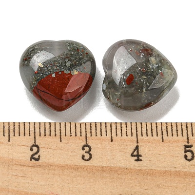 Natural African Bloodstone Beads G-P531-A21-01-1