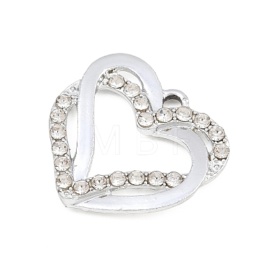 Alloy Rhinestone Pendants LS-RB-CBA332B-04B-P-1