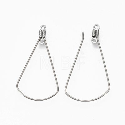304 Stainless Steel Wire Pendants STAS-T051-004-1