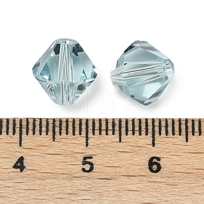 Transparent Imitation Austrian Crystal K9 Glass Beads GLAA-L048-03-02-1