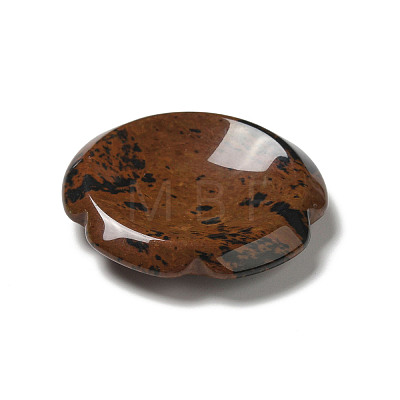 Natural Mahogany Obsidian Worry Stones G-E586-01K-1