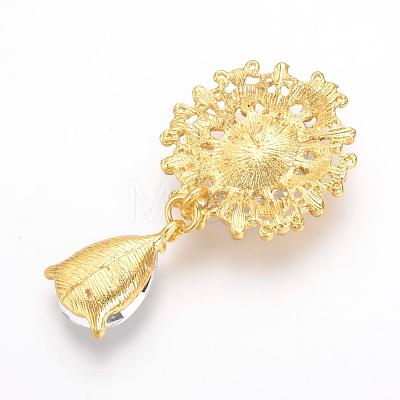 Alloy Flat Back Cabochons RB-S063-A10-1