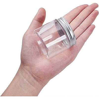 Transparent Plastic Bead Containers CON-BC0004-81-1