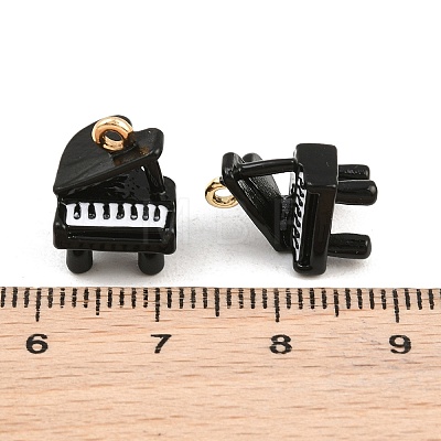 Alloy Enamel Pendants LS-AL-CBA1F11-05G-B-1