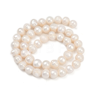 Natural Cultured Freshwater Pearl Beads Strands PEAR-I007-07J-08A-1