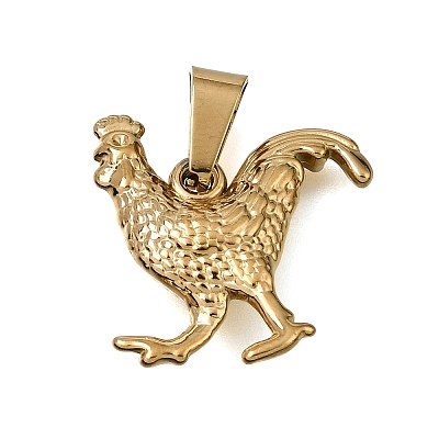 304 Stainless Steel Pendants STAS-G400-01G-06-1