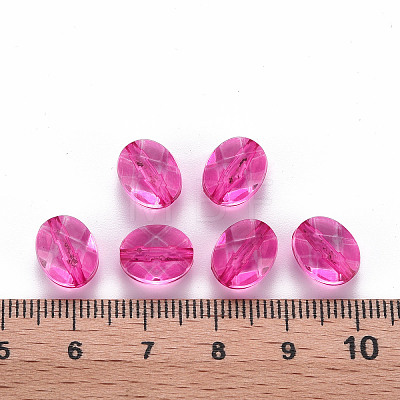 Transparent Acrylic Beads LS-TACR-S154-18A-82-1