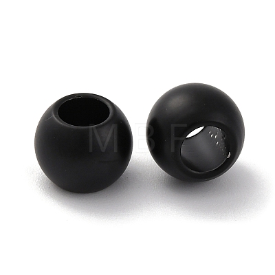 201 Stainless Steel European Beads STAS-N020-03-10mm-EB-1
