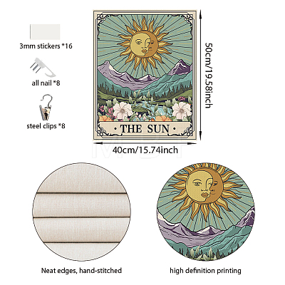 Tarot Tapestry AJEW-WH0521-04-1