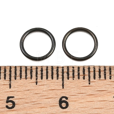 Ion Plating(IP) 304 Stainless Steel Closed Jump Rings STAS-G393-06B-19-1