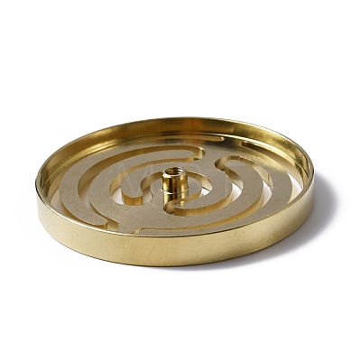 Brass Incense Press Mold AJEW-WH0258-405A-1
