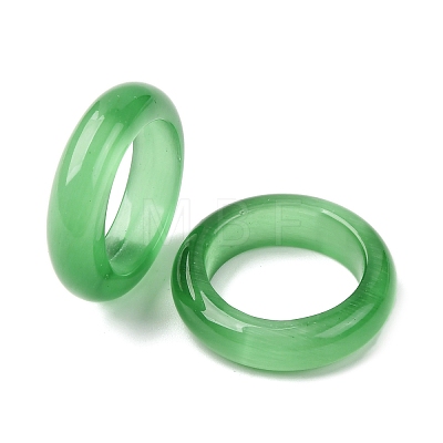 Cat Eye Finger Rings RJEW-G363-01A-02-1