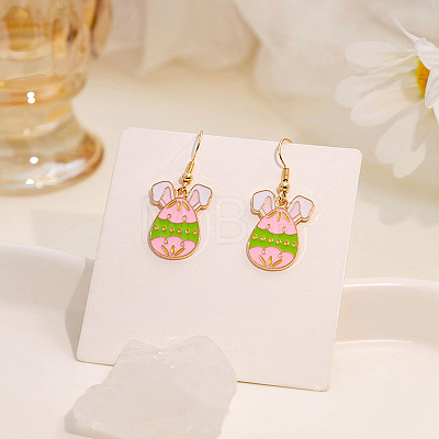 Easter Alloy & Enamel Dangle Earrings FS-WG08BA2-02-1