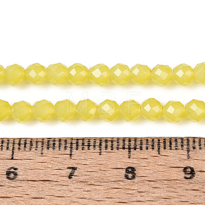 Imitation Jade Glass Beads Strands GLAA-T028-4mm-11J-1