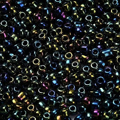 FGB 8/0 Grade A Round Glass Seed Beads SEED-Q008-3mm-F605-1