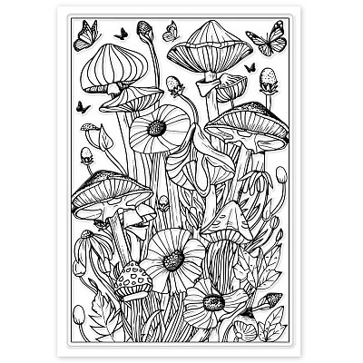 Custom Summer Theme PVC Plastic Clear Stamps DIY-WH0631-0130-1