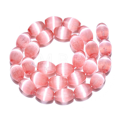 Dyed Natural Selenite Beads Strands G-T138-232H-1