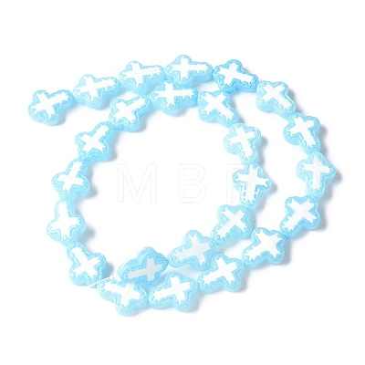 Baking Paint Glass Enamel Beads LS-BLOW-D300-06B-1