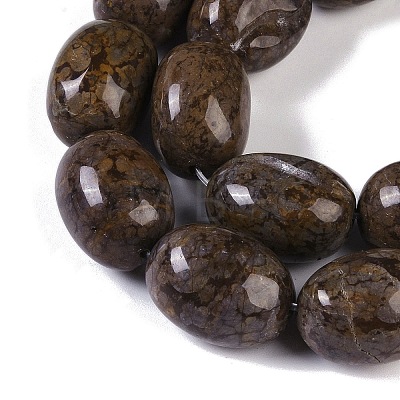 Natural Red Snowflake Obsidian Beads Strands G-K362-D01-02-1